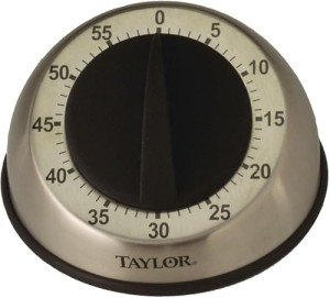Taylor Stainless Steel Mechanical Timer for Projects