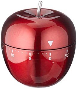 60-Minute Mechanical Kitchen Timer for Kids & Cooking