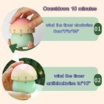 Whimsical Mushroom Mechanical Kitchen Timer – 60 Minutes
