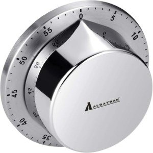 Mechanical Kitchen Timer with Loud Alarm and Magnet