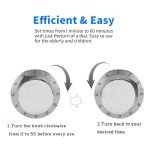 Mechanical Kitchen Timer with Loud Alarm and Magnet