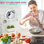 Mechanical Kitchen Timer with Loud Alarm and Magnet