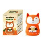 Orange Fox Wind-Up Kitchen Timer for Kids