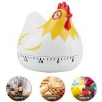 Cute Chicken Kitchen Timer – 60-Minute Countdown