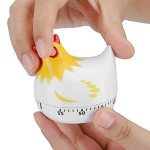 Cute Chicken Kitchen Timer – 60-Minute Countdown