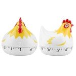 Cute Chicken Kitchen Timer – 60-Minute Countdown