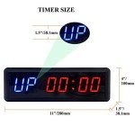 BTBSIGN LED Interval Timer with Remote for Fitness