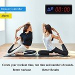 BTBSIGN LED Interval Timer with Remote for Fitness