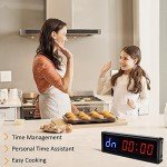 BTBSIGN LED Interval Timer with Remote for Fitness