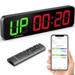 Customizable 15.2" Gym Timer with Remote Control