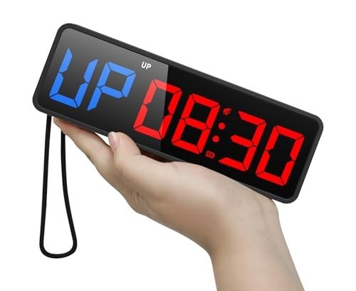 Portable Gym Timer with Magnet and Remote Control