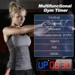 Portable Gym Timer with Magnet and Remote Control