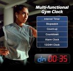 Customizable 15.2" Gym Timer with Remote Control