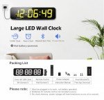 Customizable 15.2" Gym Timer with Remote Control