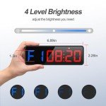 Portable Gym Timer with Magnet and Remote Control