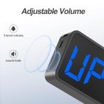 Portable Gym Timer with Magnet and Remote Control