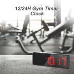 Portable Gym Timer with Magnet and Remote Control
