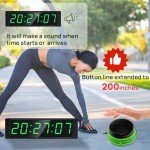 YZ Gym Timer Clock with Remote and Stopwatch