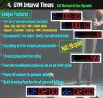 Cynobato 5.6" Digital Race Timer and Stopwatch