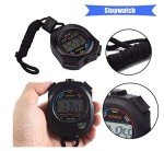 2 Pack Electronic Sport Stopwatch with Alarm
