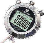 Rolilink Metal Stopwatch with Backlight for Sports