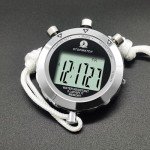 Rolilink Metal Stopwatch with Backlight for Sports