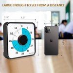 Secura 60-Minute Oversized Visual Countdown Timer