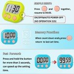 Large Magnetic Digital Classroom Timer Set for Kids