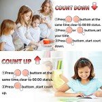 Large Magnetic Digital Classroom Timer Set for Kids