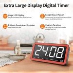 VOCOO Extra Large Digital Timer with Alarms