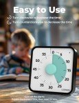 Large Visual Countdown Timer for Kids & Adults