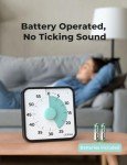 Large Visual Countdown Timer for Kids & Adults