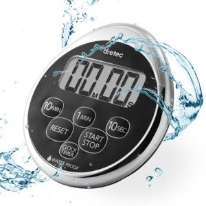Waterproof Digital Timer for Shower or Kitchen