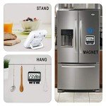 Digital Kitchen Timer with Loud Alarm & Memory