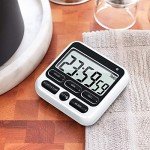 Digital Kitchen Timer with Loud Alarm & Memory