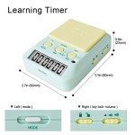 Dretec Learning Timer for Studying with Large Buttons