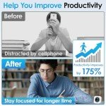 HAUKINIX Visual Pomodoro Productivity Timer with Alarm