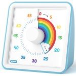 Rainbow Visual Countdown Timer for Kids and Adults