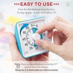 Secura 60-Minute Countdown Visual Timer – Blue