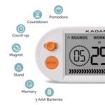 KADAMS Pomodoro Timer for Productivity and Workouts