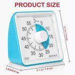 Secura 60-Minute Countdown Visual Timer – Blue
