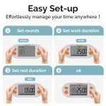 KADAMS Pomodoro Timer for Productivity and Workouts