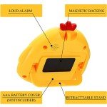 3-Pack Digital Kitchen Timers with Loud Alarm