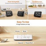 VOCOO Magnetic Digital Kitchen Timer with Large Display