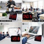 Rechargeable Digital Kitchen Timer with Vibration