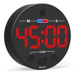 Bright Magnetic Digital Timer for Kitchen and Kids