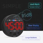 Bright Magnetic Digital Timer for Kitchen and Kids