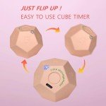 CreaViva Rechargeable Cute Cube Pomodoro Timer