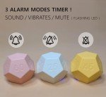 CreaViva Rechargeable Cute Cube Pomodoro Timer