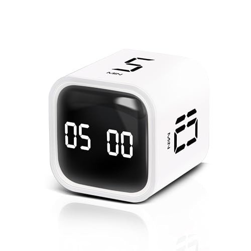 VEWINGL Pomodoro Cube Timer with Custom Countdown
